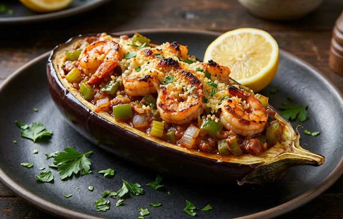 Eggplant Pirogue