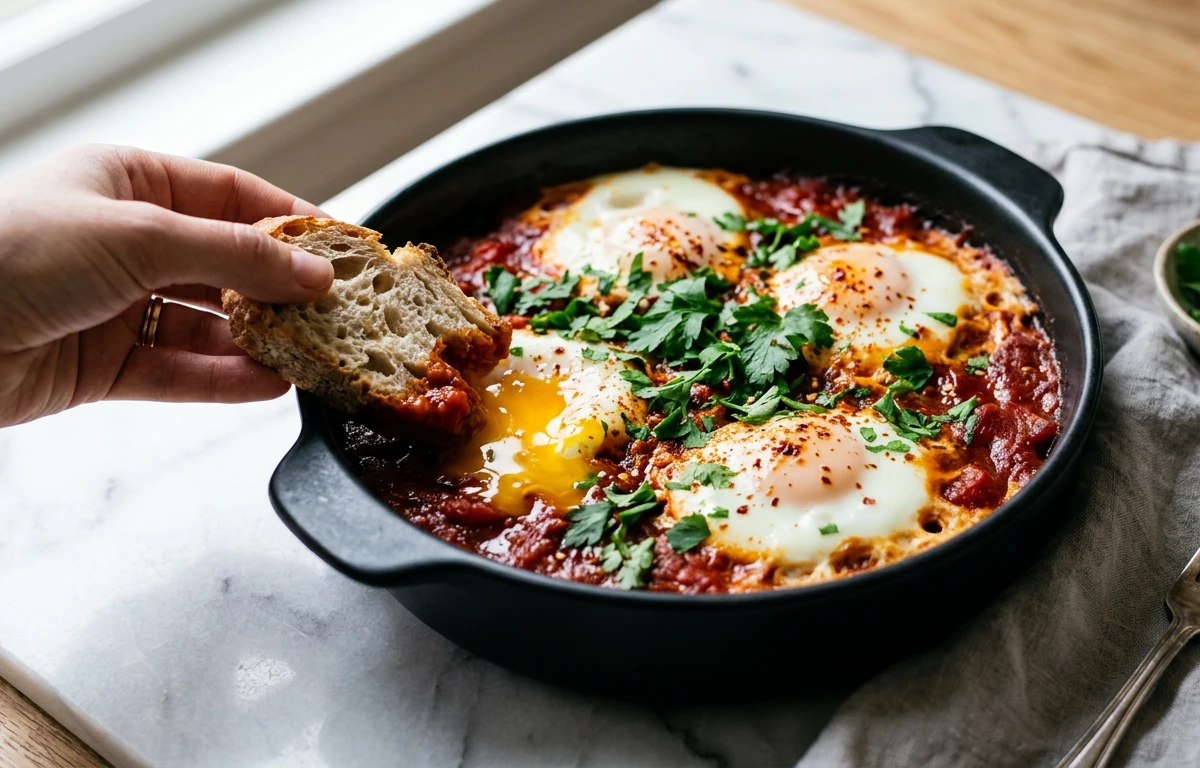 Eggs in Tomato Sauce (Shakshuka)