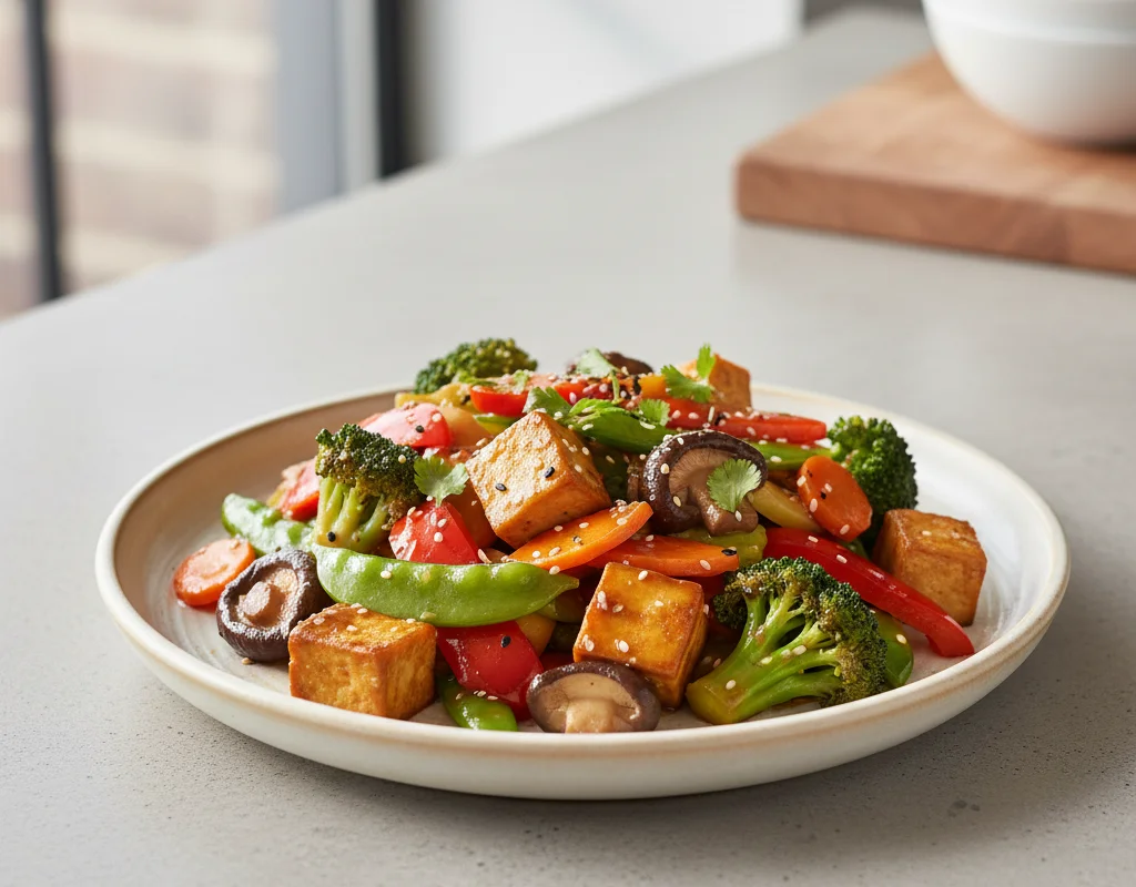 Vegetable and Tofu Stir-fry