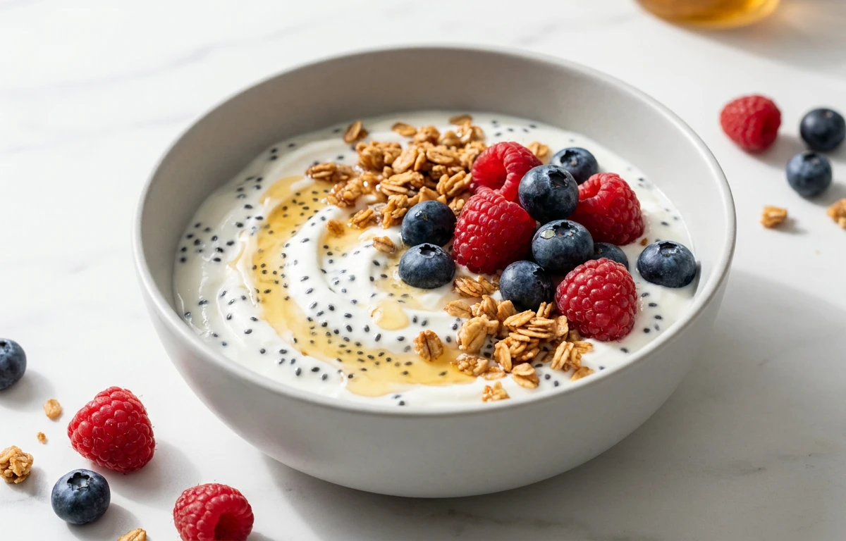 Fibre-Boosted Yogurt Bowl