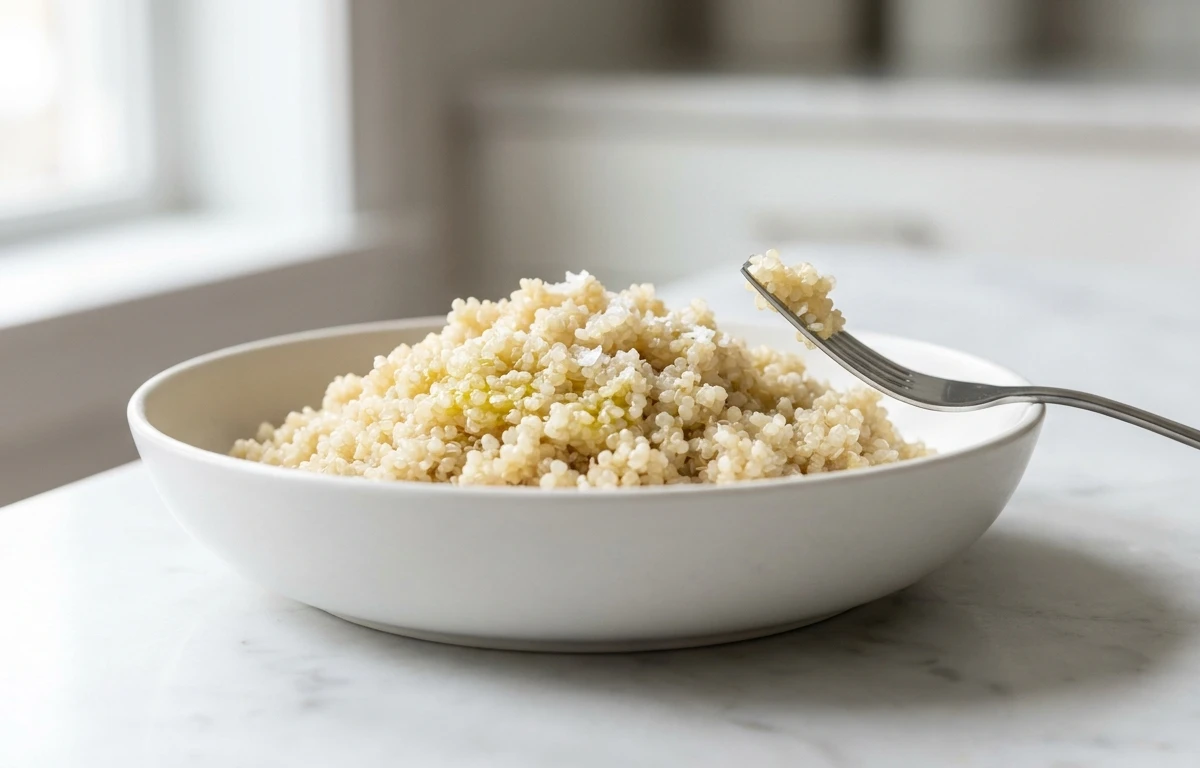 Fluffy Cooked Quinoa