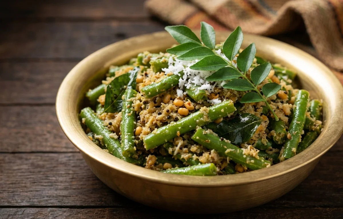 French Beans Sukka