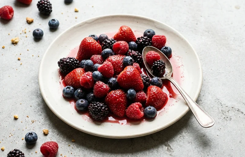 Fresh Berry Medley Topping