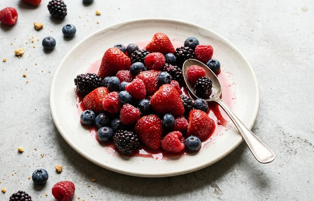 Fresh Berry Medley Topping