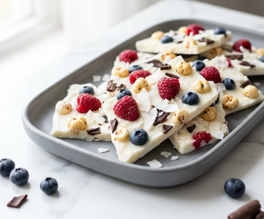 Frozen Greek Yogurt Bark