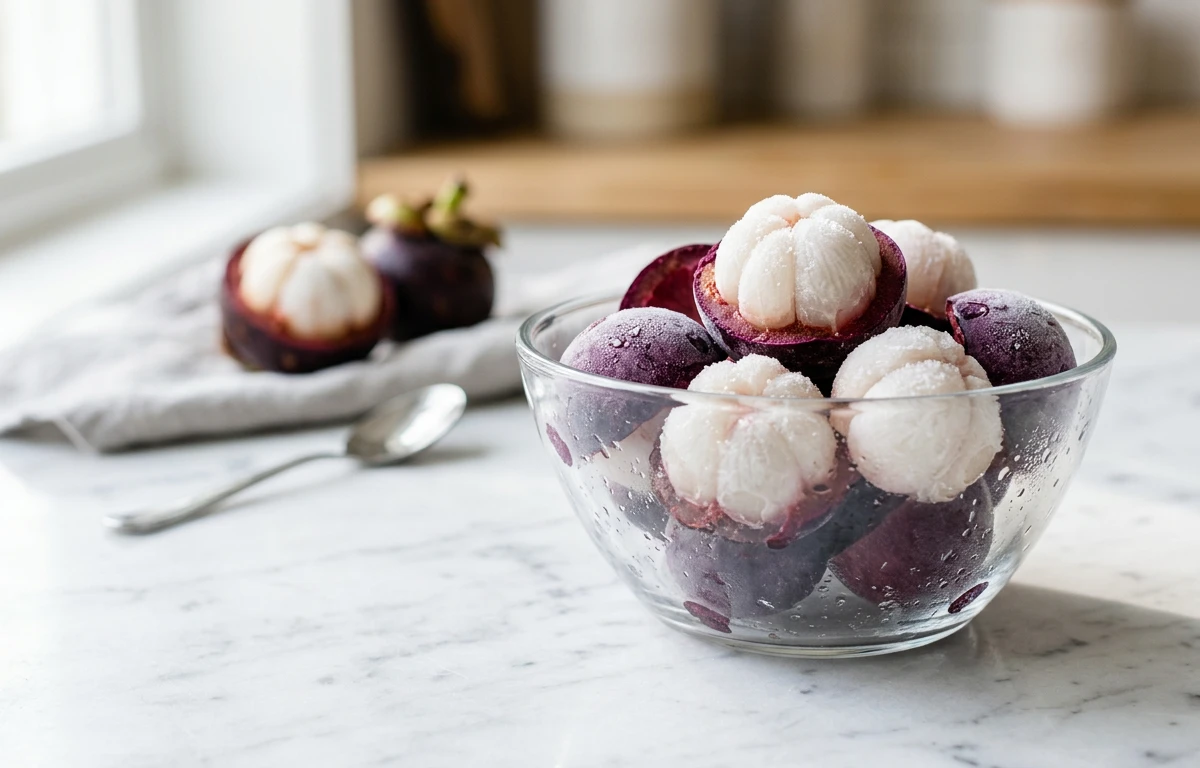 Frozen Mangosteen Bites