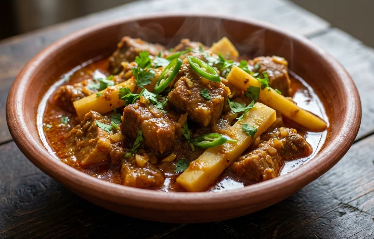 Gahori Manxo with Bamboo Shoots