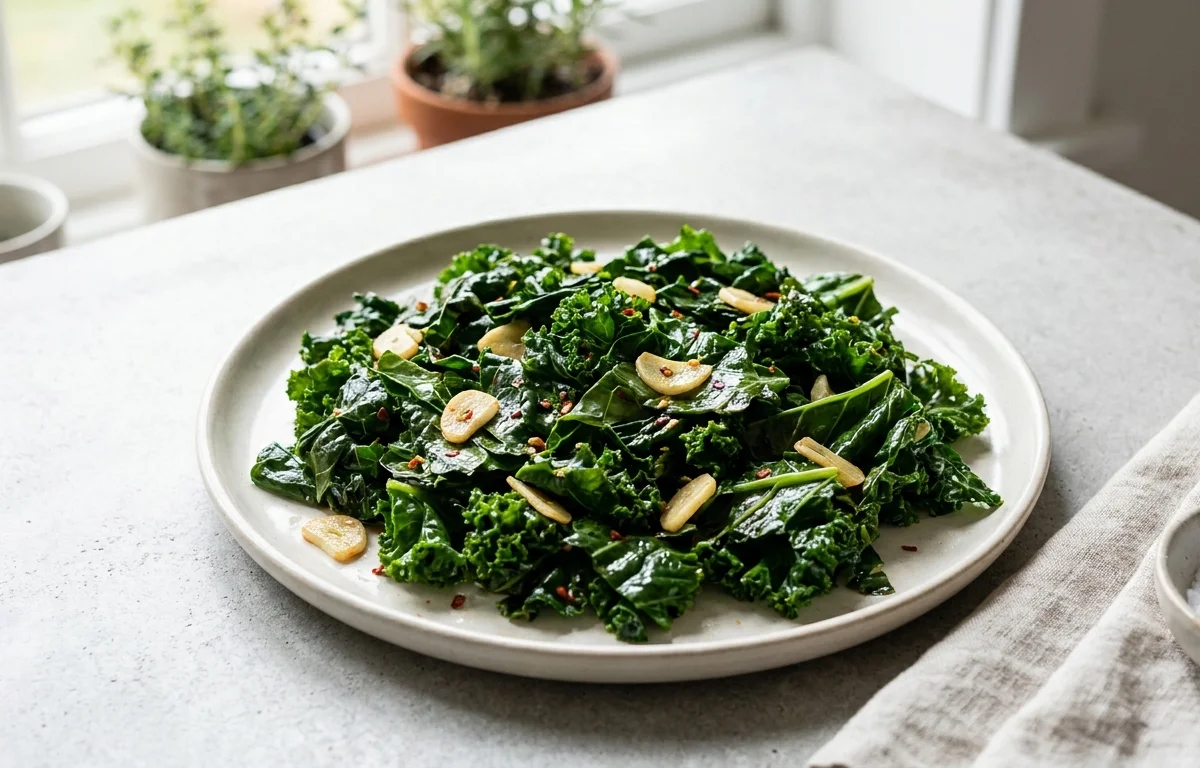 Garlic Sautéed Greens