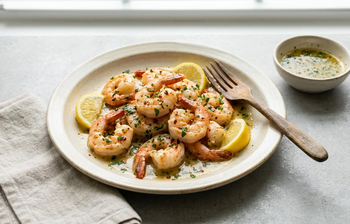 Garlic Sautéed Shrimp
