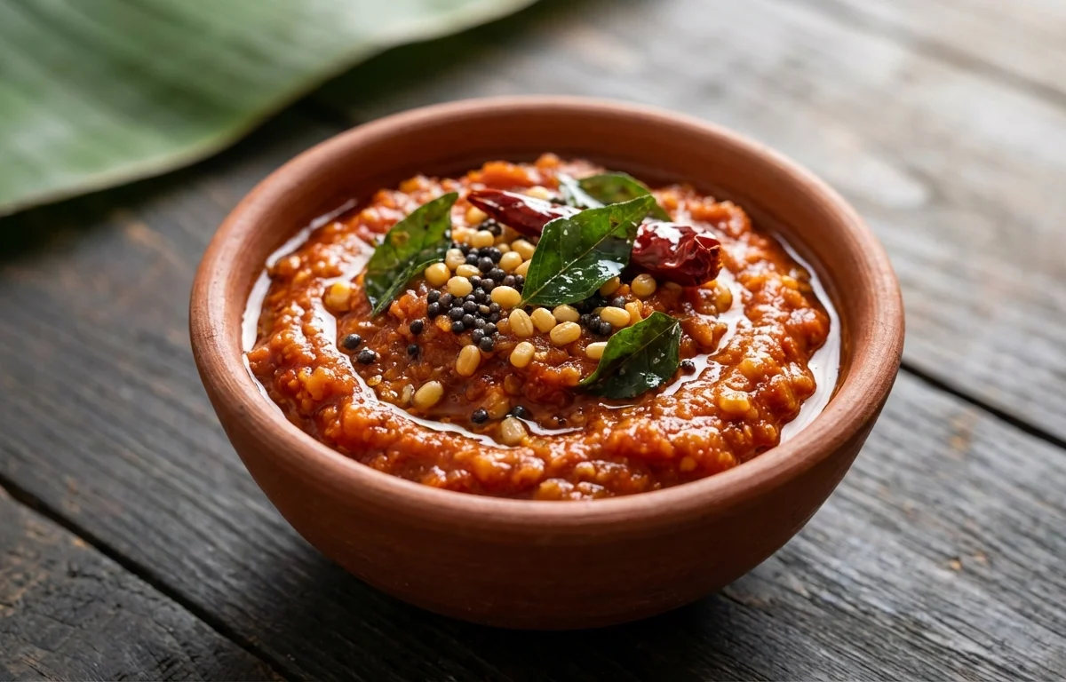 Garlic Tomato Chutney