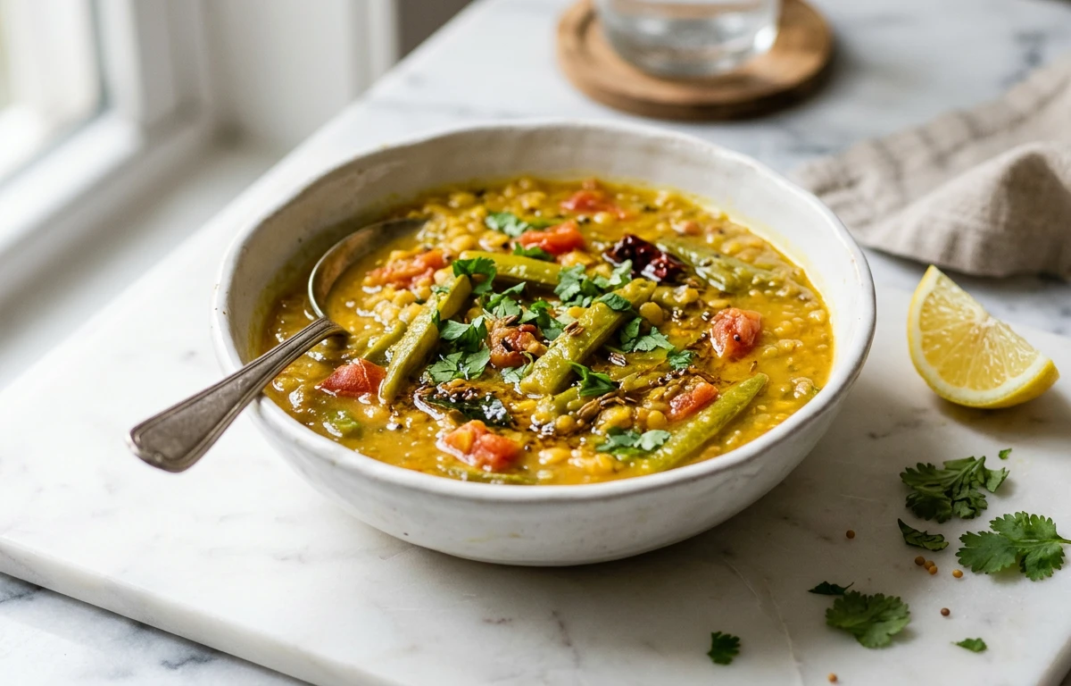 Gavar and Lentil Dal