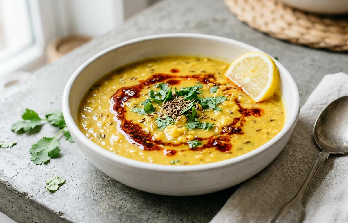 Gentle Moong Dal Soup