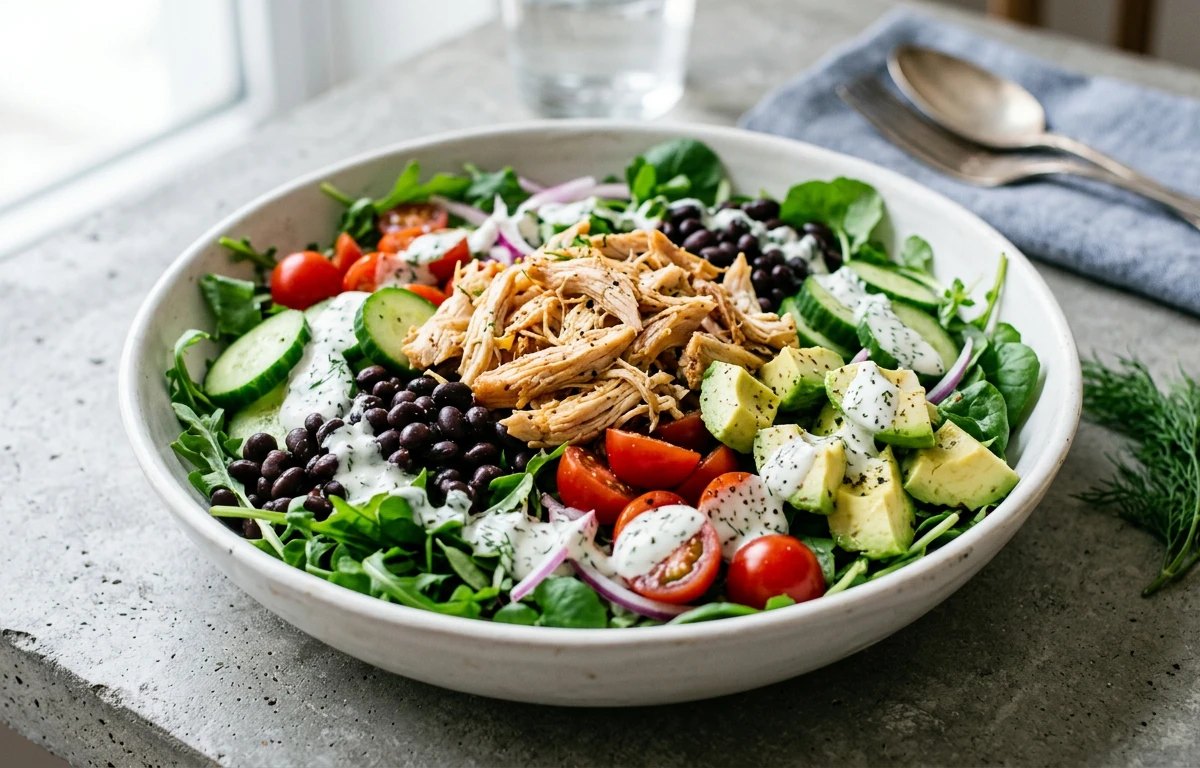 Gigantic Chicken & Black Bean Salad