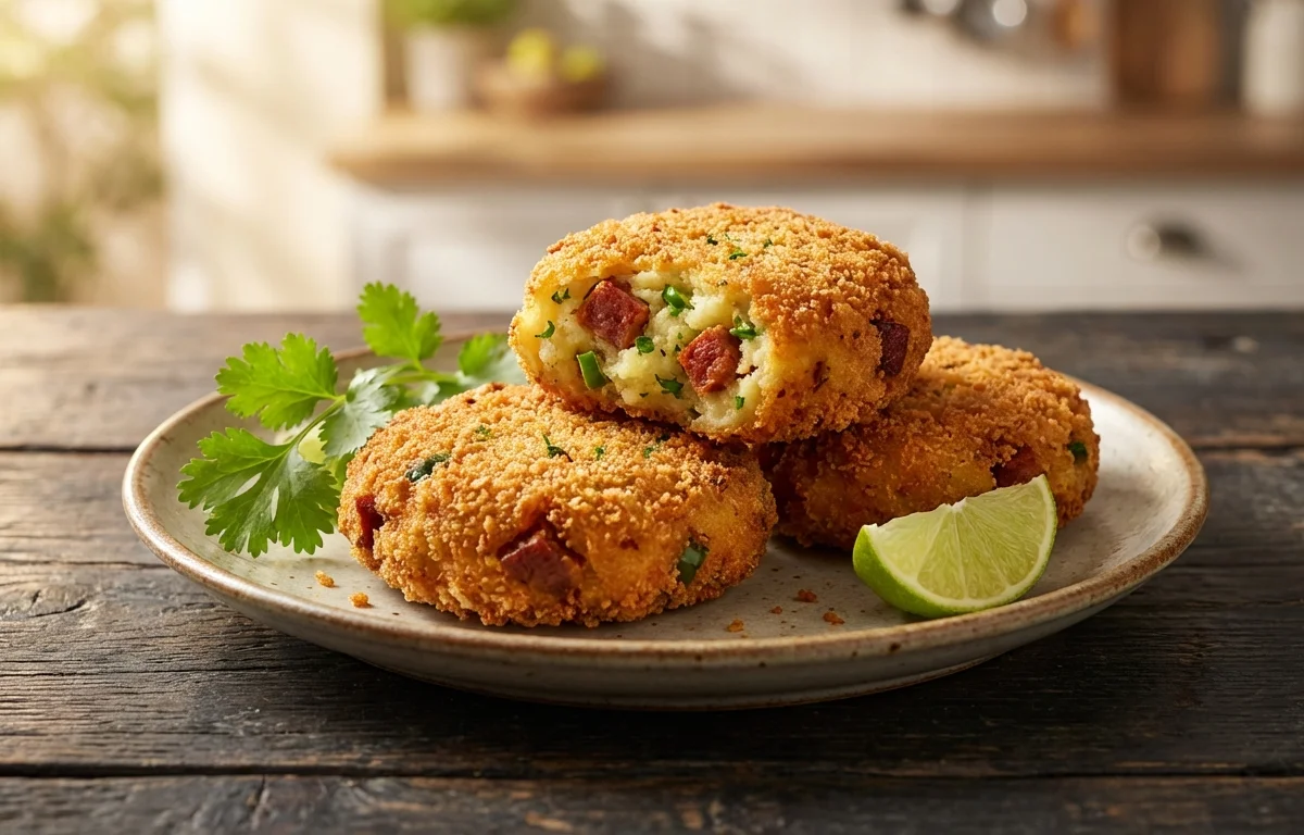 Goan Sausage and Potato Chops