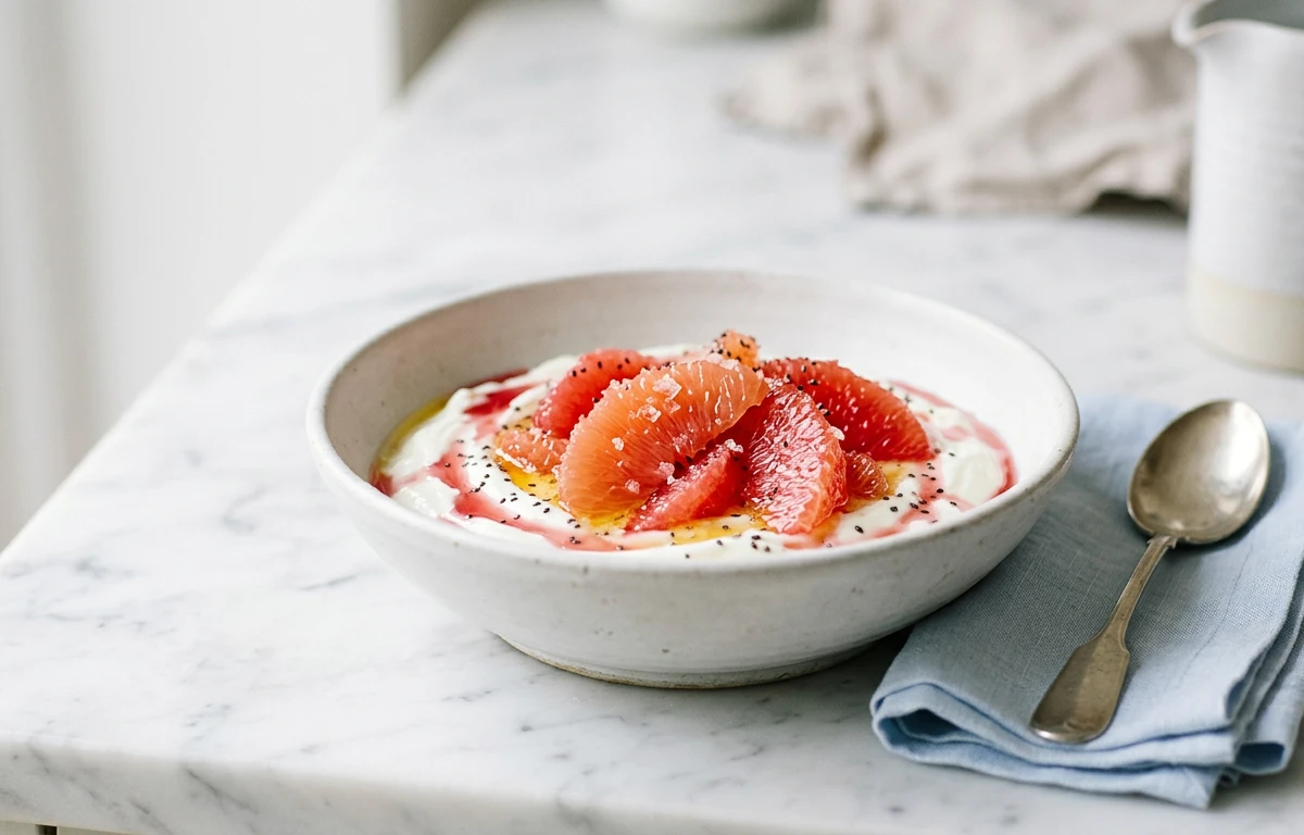 Grapefruit & Greek Yogurt Bowl