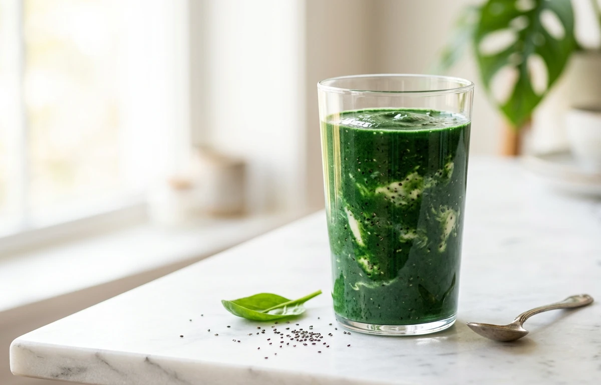 Green Power Spirulina Smoothie