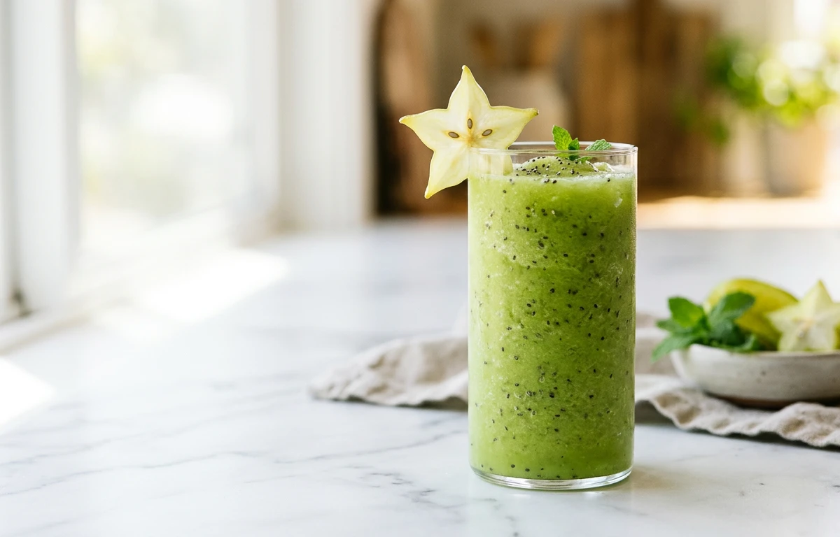 Green Starfruit Smoothie