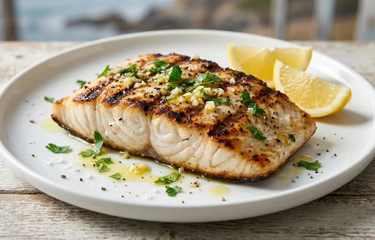 Grilled Bluefish