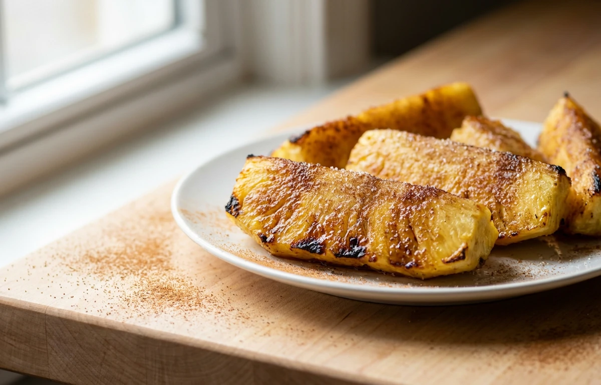Grilled Cinnamon Pineapple