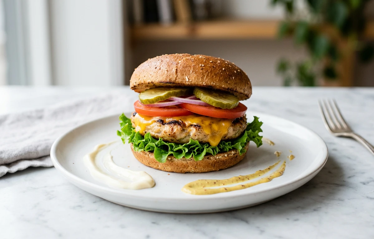 Grilled Turkey Burgers