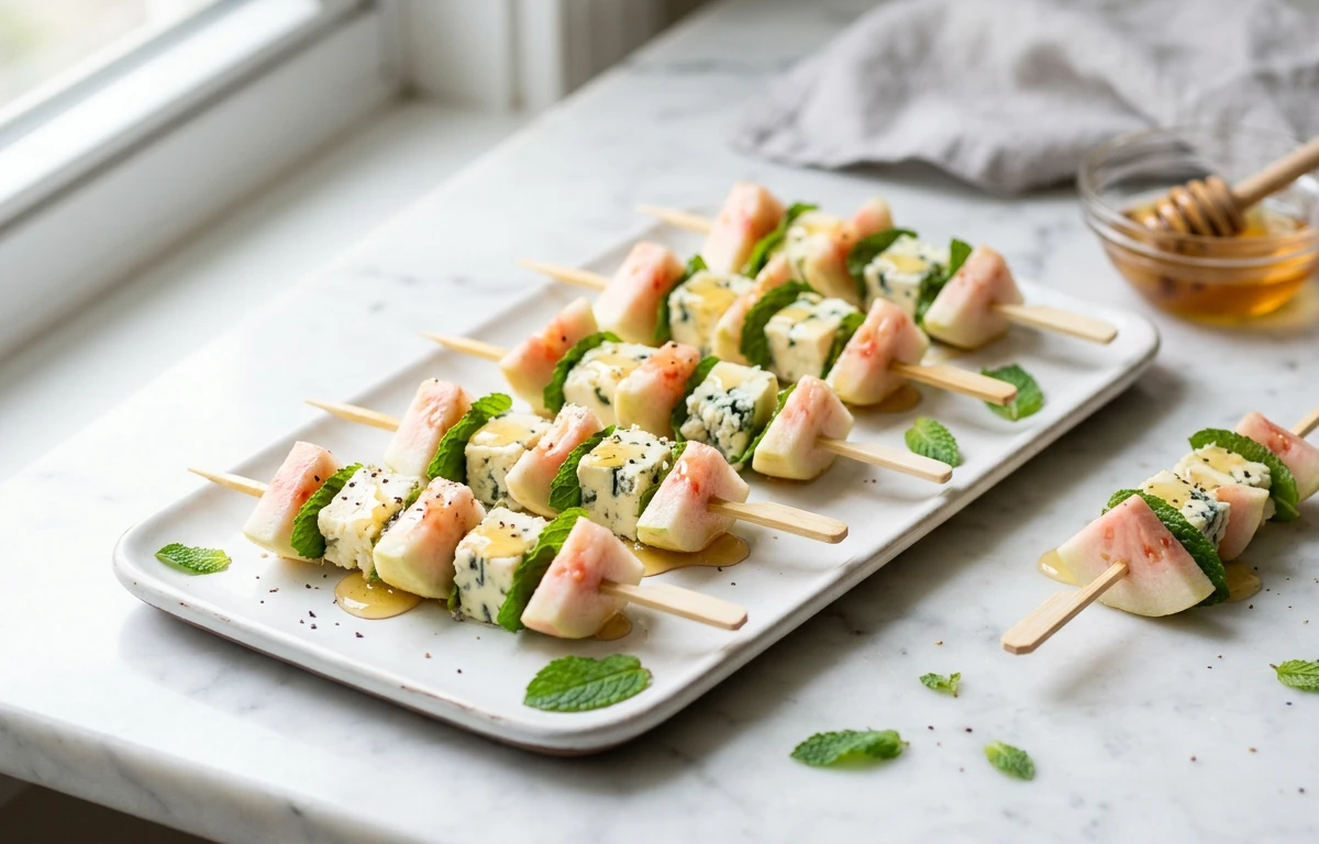 Guava & Cheese Skewers