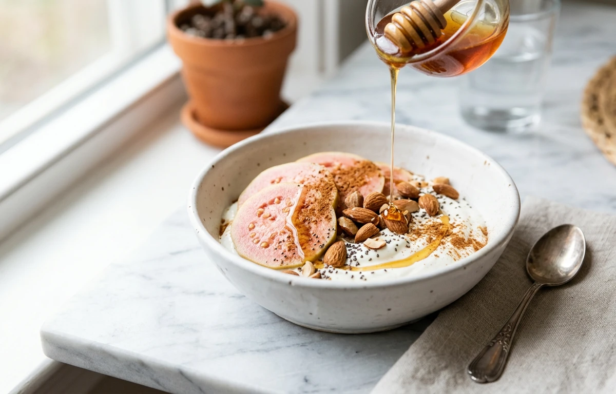 Guava & Greek Yogurt Bowl