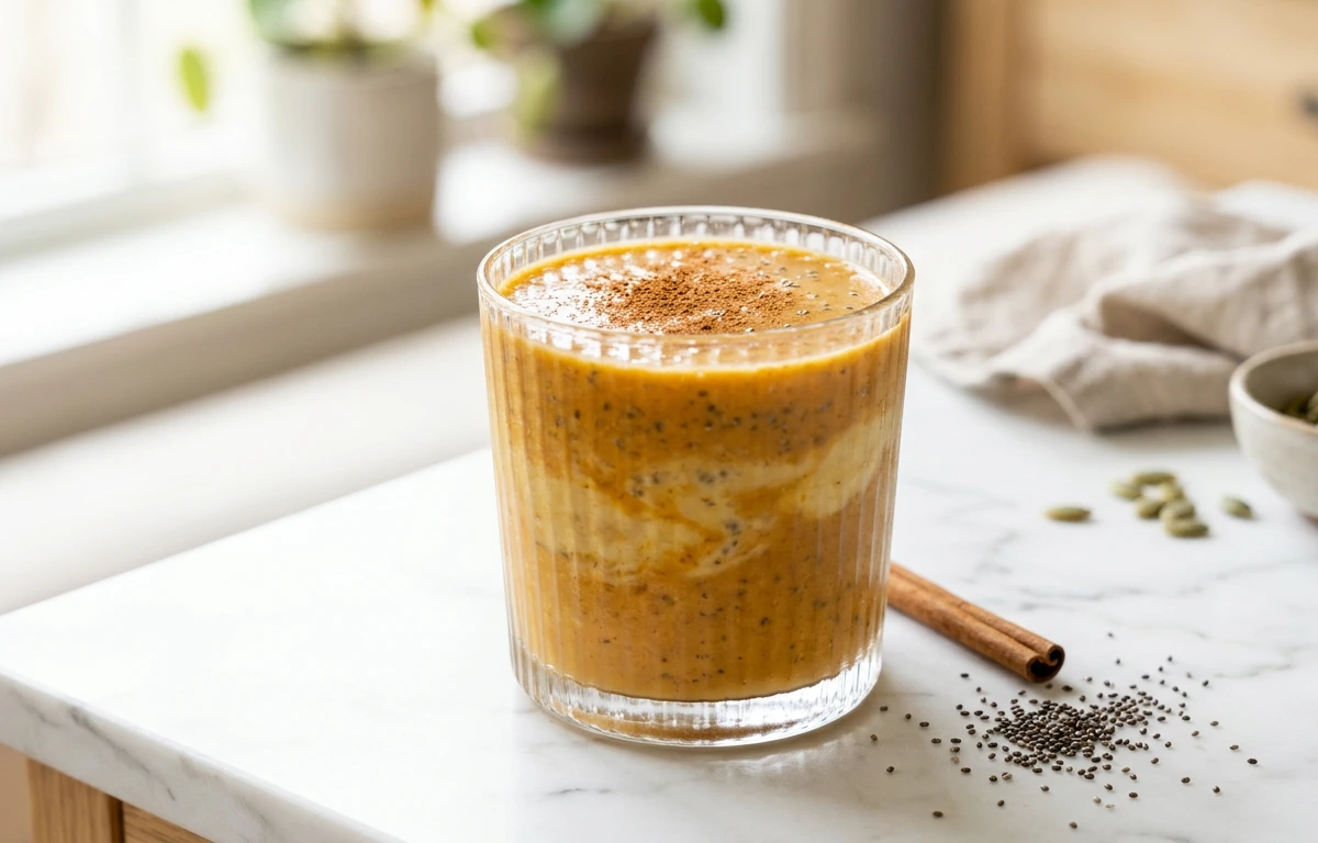 Gut-Friendly Pumpkin Smoothie