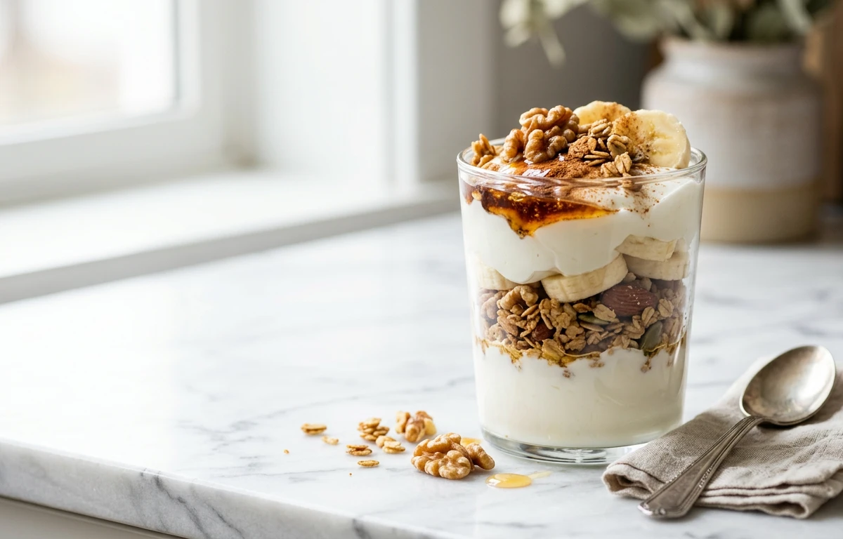Gut-Friendly Yogurt Parfait