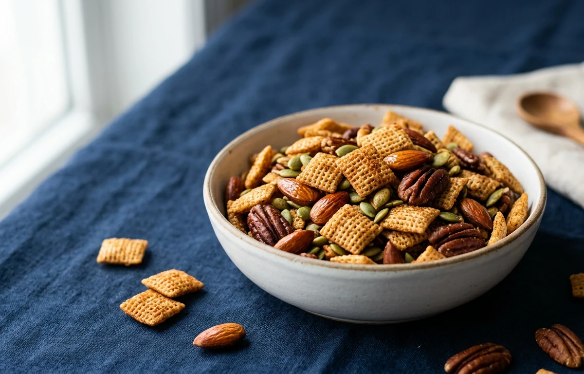 Healthy Wheat Chex Snack Mix