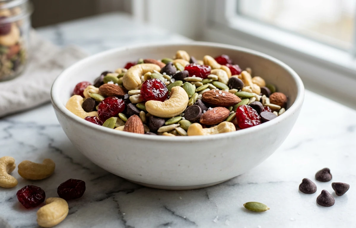Heart-Healthy Cashew Trail Mix