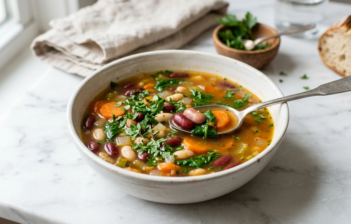 Hearty Bean & Vegetable Soup