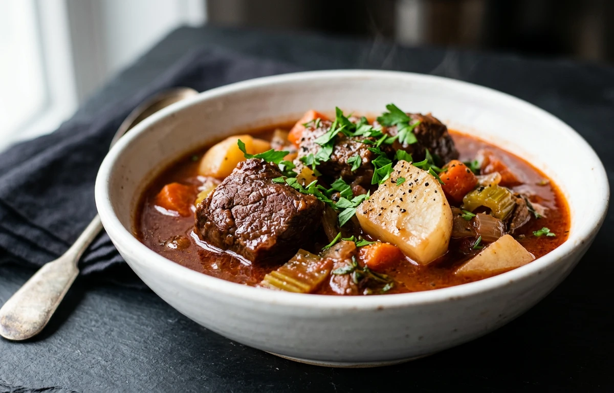 Hearty Beef and Turnip Stew