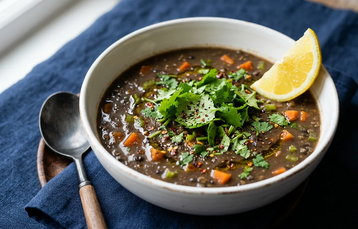 Hearty Black Gram Soup