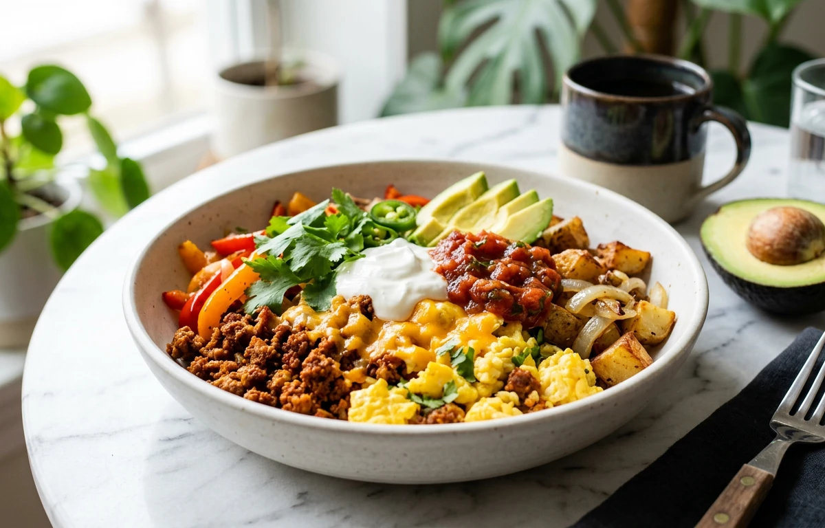 Hearty Breakfast Burrito Bowl