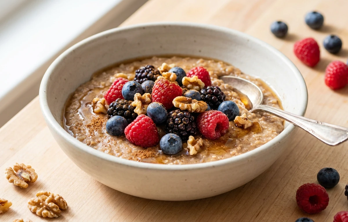 Hearty Kasha Breakfast Porridge