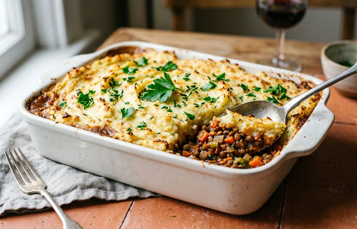 Hearty Lentil Shepherd's Pie
