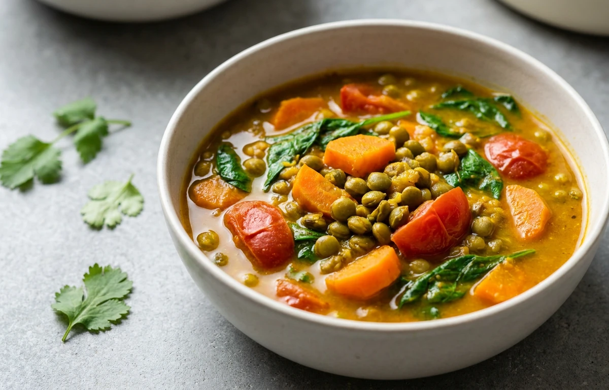 Hearty Pigeon Pea & Vegetable Stew