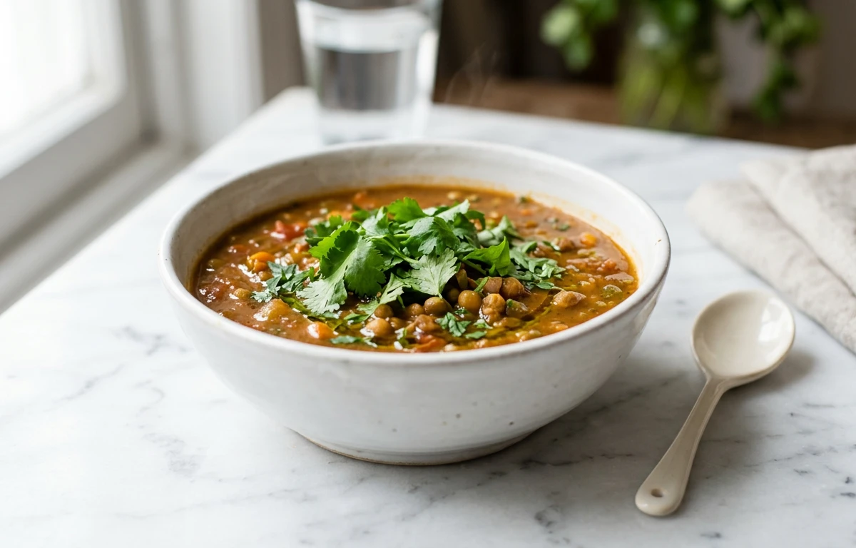 Hearty Pigeon Pea Soup