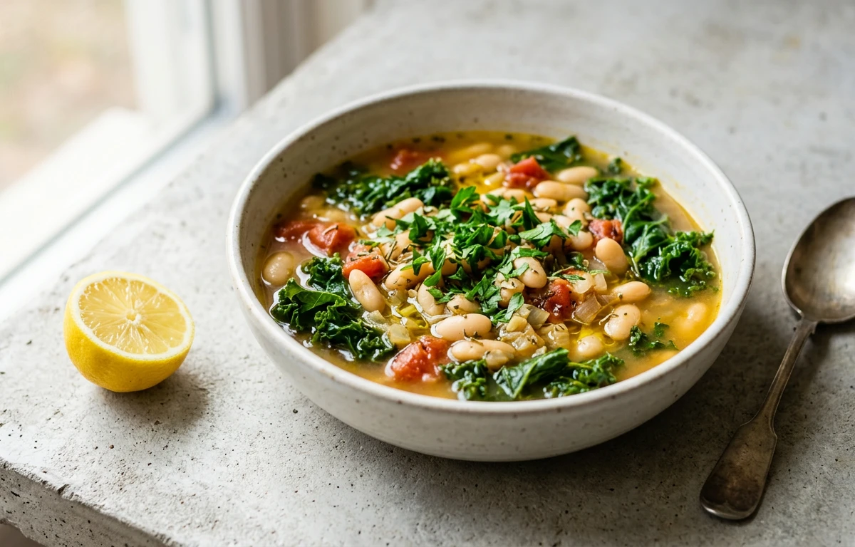 Hearty White Bean & Kale Stew