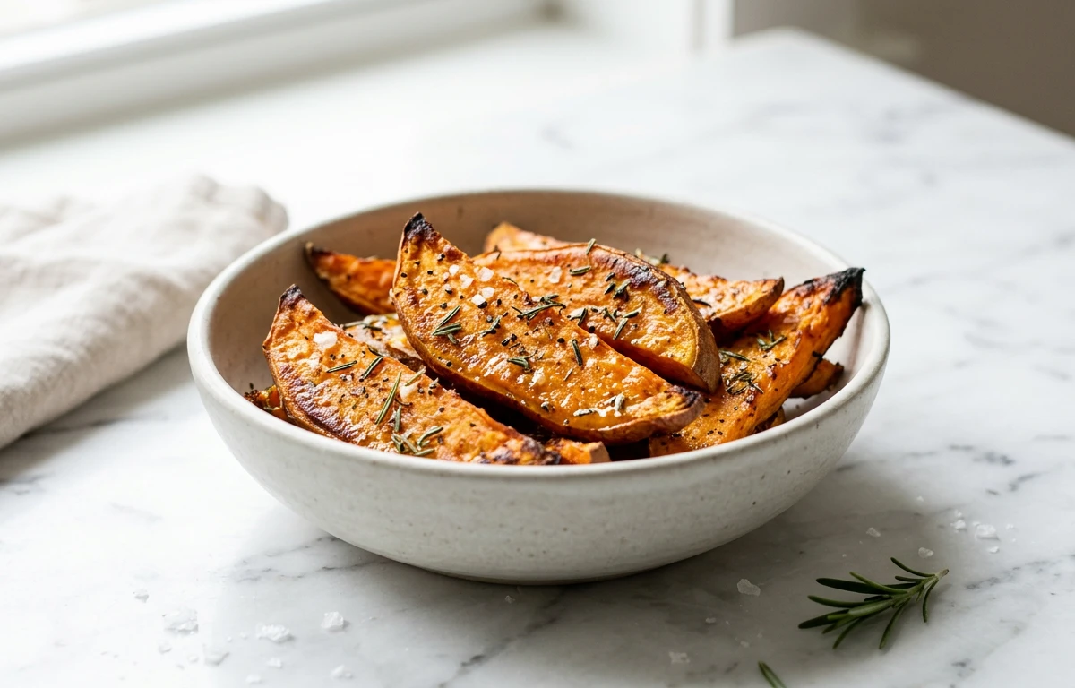 Herb-Roasted Yam Wedges
