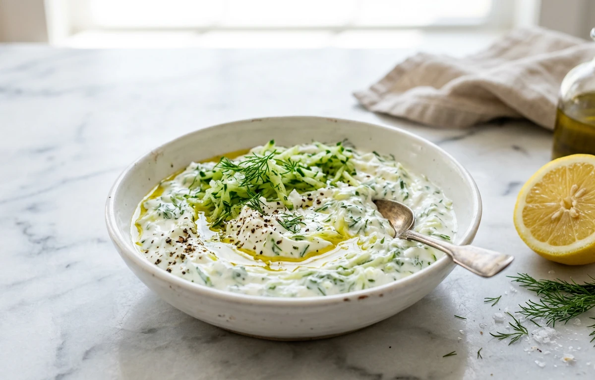 Herbed Yogurt Dip (Tzatziki-Style)