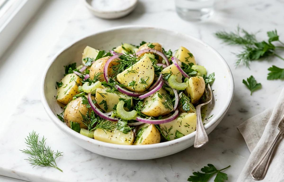 Herby Vinaigrette Potato Salad