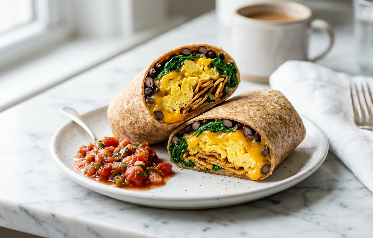 High-Fiber Breakfast Burrito