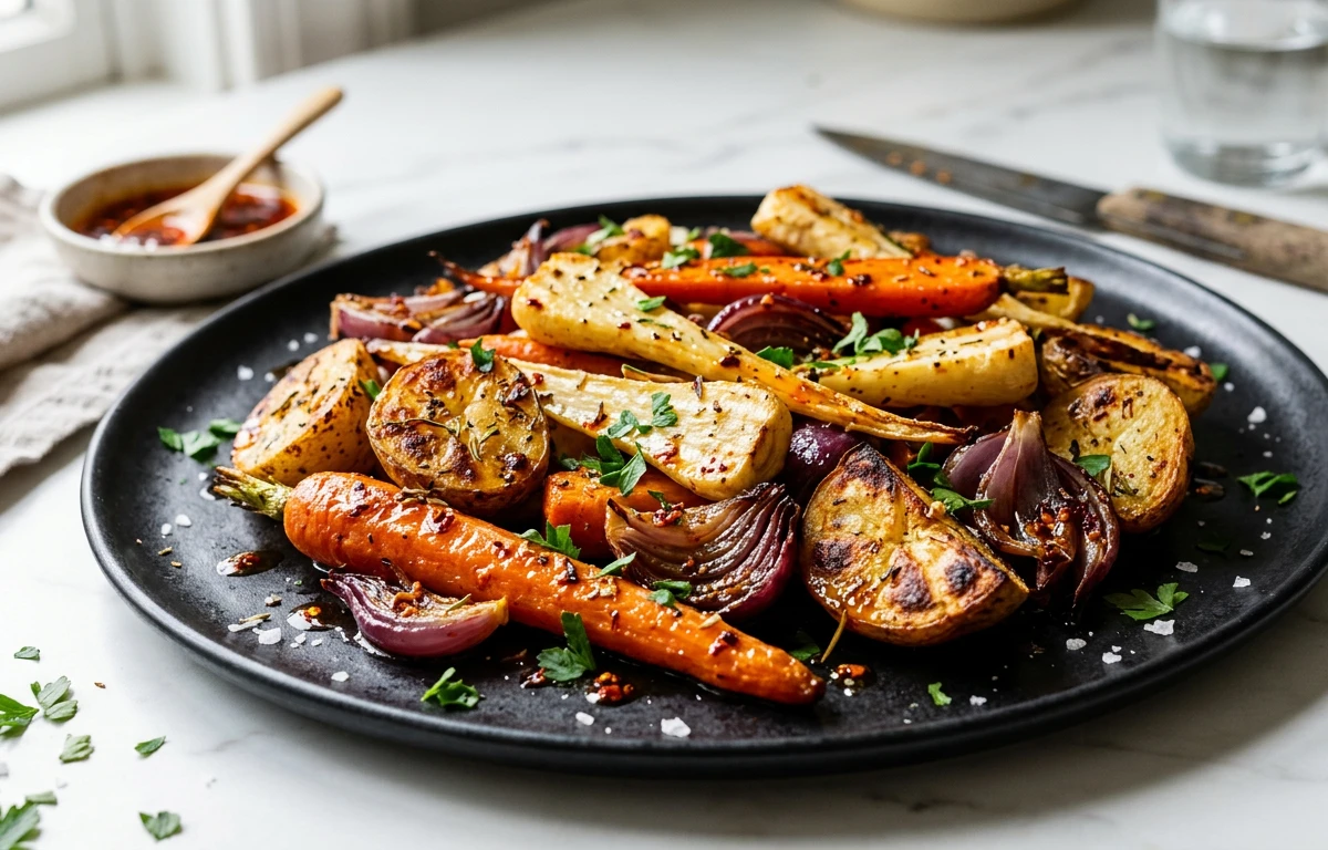 High-Heat Roasted Root Vegetables