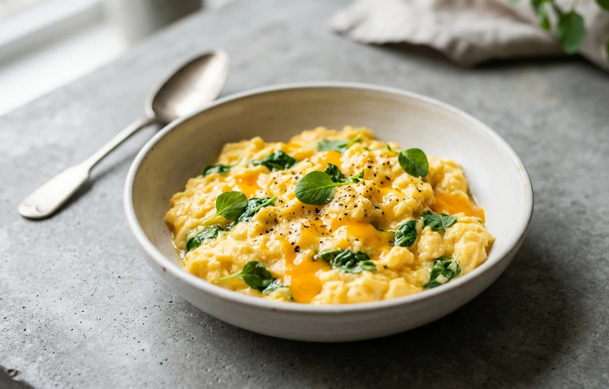 High-Protein Amaranth Egg Scramble