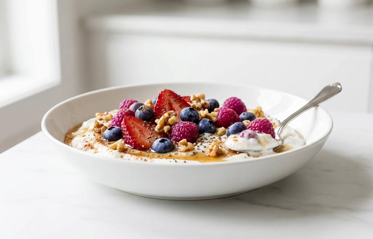 High-Protein Berry Skyr Bowl