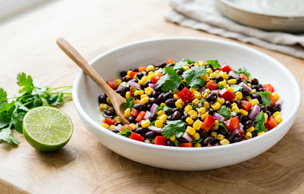 High-Protein Black Bean & Corn Salsa