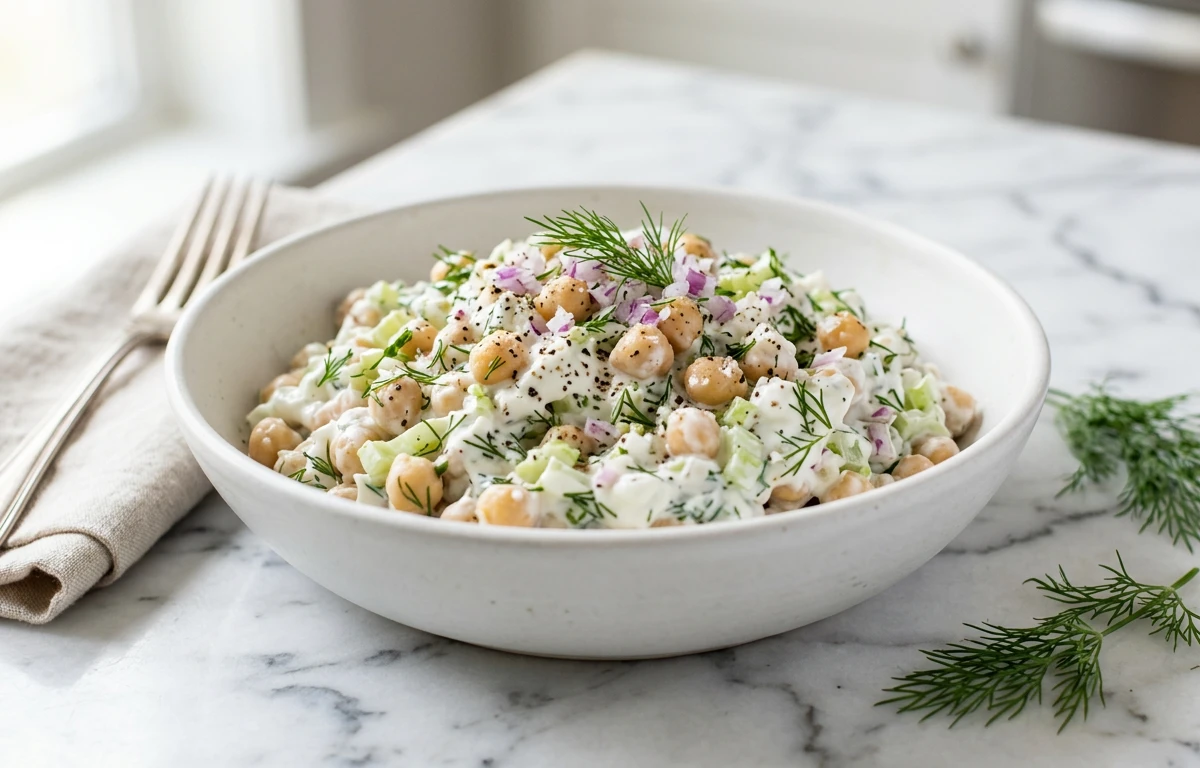 High-Protein Chickpea Salad