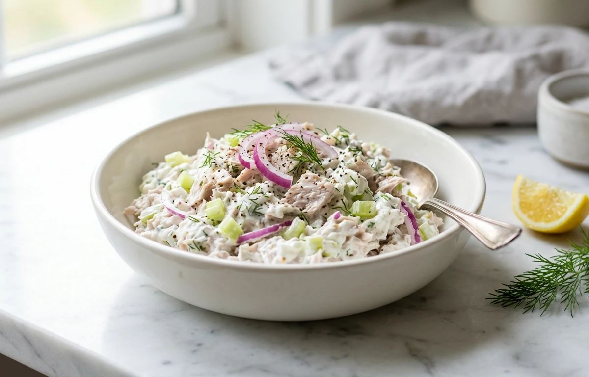 High-Protein Greek Yogurt Tuna Salad