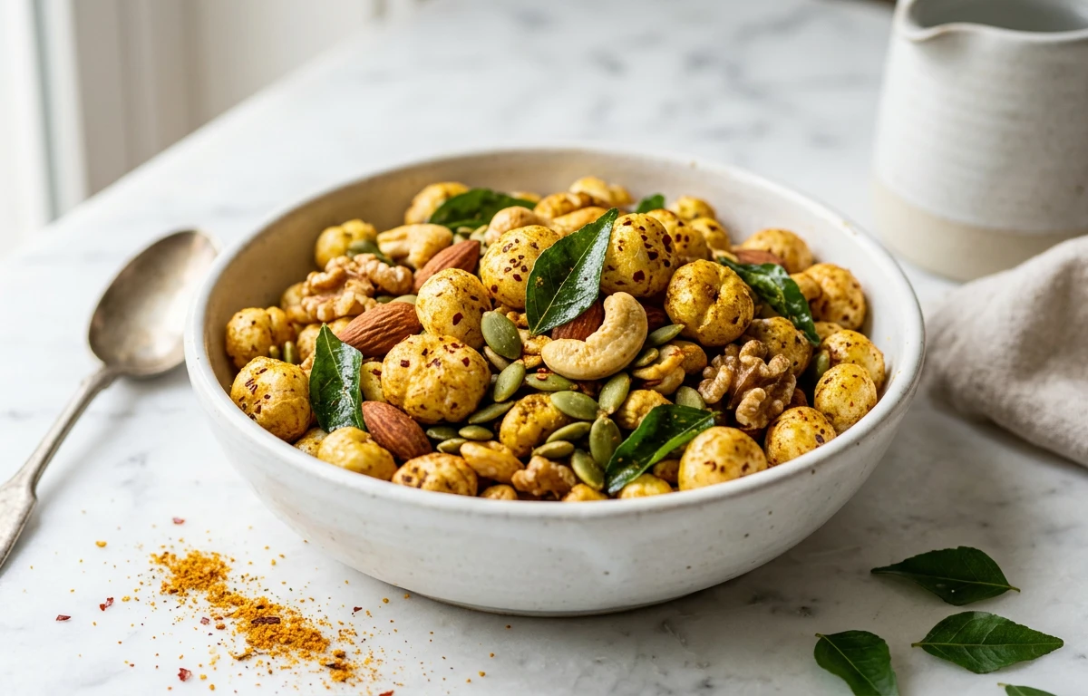 High-Protein Makhana Trail Mix